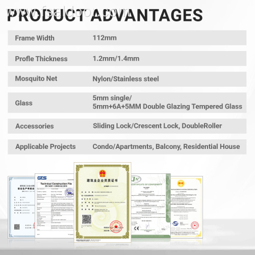 Aluminum Alloy Sliding Door Customizable Modern Style